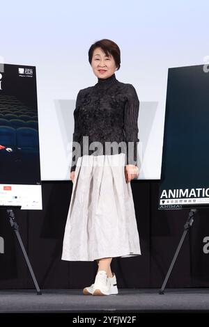3 novembre 2024. 3 novembre 2024. Yoko Asagami, 3 novembre 2024 - le 37e Festival international du film de Tokyo. Conférence de presse pour le film 'Space Battleship Yamato' à Tokyo, Japon, le 3 novembre 2024. Crédit : TIFF/AFLO/Alamy Live News 2024 Banque D'Images
