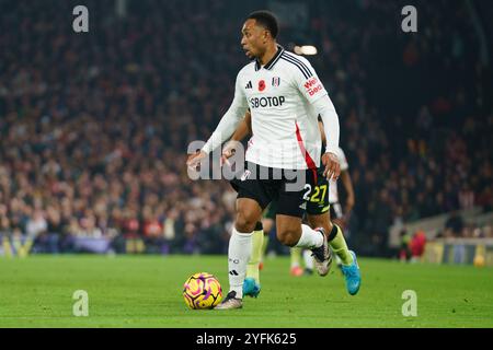 Londres, Royaume-Uni. 04th Nov, 2024. Kenny TETE de Fulham lors du match de premier League anglaise Fulham FC contre Brentford FC à Craven Cottage, Londres, Angleterre, Royaume-Uni le 4 novembre 2024 Credit : Every second Media/Alamy Live News Banque D'Images