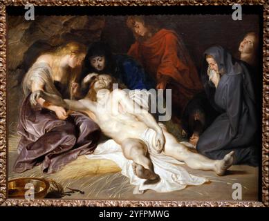 Musée d'histoire de l'art, Kunsthistorisches Museum. Pierre Paul Rubens ( 1577 - 1640 ). La lamentation. 1614. Vienne. Autriche. Banque D'Images