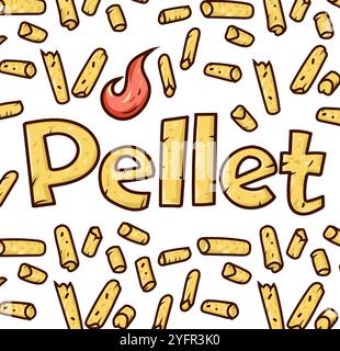 doodle style dessin animé lettrage avec des pastilles. arrière-plan vectoriel Illustration de Vecteur