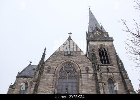 Eglise Saint Maurice, place Arnold, Strasbourg France 2024 Banque D'Images