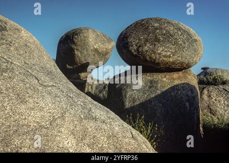 Parc naturel Los Barruecos. Monument naturel, Malpartida de Caceres, province de Caceres, Espagne, Europe Banque D'Images