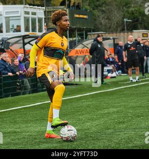 Rushall Olympic contre Accrington Stanley FA Cup premier tour Banque D'Images