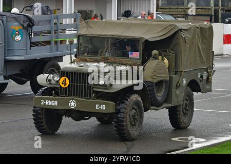 Dodge WC, 2100137-S, jour J 80th Anniversary Parade, une grande collection de véhicules militaires alliés qui ont participé au débarquement de Normandie qui a eu lieu Banque D'Images