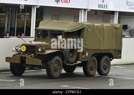 Dodge WC63, défilé du 80e anniversaire du jour J, une grande collection de véhicules militaires alliés qui ont participé aux débarquements de Normandie qui ont été cruciaux Banque D'Images