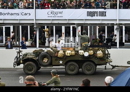 Dodge WC63, 3336732, jour J 80th Anniversary Parade, une grande collection de véhicules militaires alliés qui ont participé au débarquement de Normandie que Wer Banque D'Images