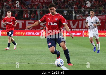 Argentine. 05 novembre 2024. Buenos Aires, 05.11.2024, de l'Independiente lors du match pour la Ligue Argentine au stade Ricardo Bochini ( Credit : Néstor J. Beremblum/Alamy Live News Banque D'Images