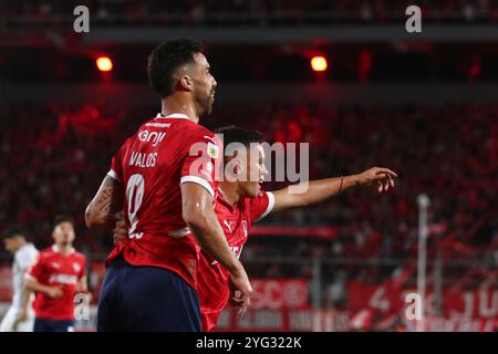 Argentine. 05 novembre 2024. Buenos Aires, 05.11.2024, de l'Independiente lors du match pour la Ligue Argentine au stade Ricardo Bochini ( Credit : Néstor J. Beremblum/Alamy Live News Banque D'Images