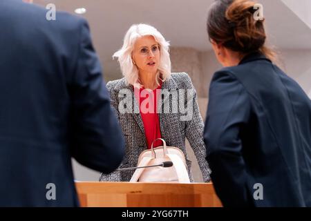 DEN HAAG, PAYS-BAS - 3 JUILLET : la ministre Mona Keijzer lors du débat plénier à la Tweede Kamer le 3 juillet 2024 à Den Haag, pays-Bas (photo de John Beckmann/Orange Pictures) Banque D'Images