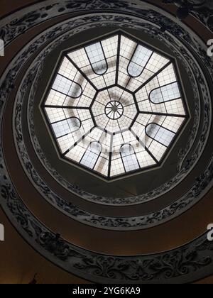 Escalier de Bramante musées du Vatican Banque D'Images