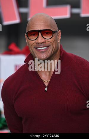 Londres, Royaume-Uni. 6 novembre 2024. Dwayne Johnson au Red One Photocall, Potters Fields. Crédit : Doug Peters/EMPICS/Alamy Live News Banque D'Images