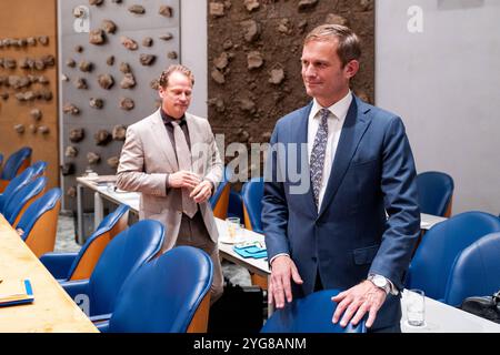 2024-07-03 Dutch Tweede Kamer débat en plénière DEN HAAG, PAYS-BAS - 3 JUILLET: Staatssecretaris Teun Struycken lors du débat en plénière à la Tweede Kamer le 3 juillet 2024 à Den Haag, pays-Bas Den Haag Tweede Kamer pays-Bas contenu non disponible pour redistribution aux pays-Bas directement ou indirectement par des tiers. Droit d'auteur : xJohnxBeckmannx Banque D'Images