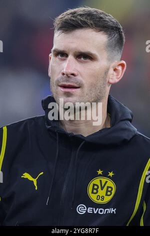 Allemagne. 05 novembre 2024. Ligue des champions de Fussball 4. Spieltag Borussia Dortmund - Sturm Graz AM 05.11.2024 im signal Iduna Park in Dortmund Pascal Gross ( Dortmund ) Foto : Revierfoto crédit : ddp Media GmbH/Alamy Live News Banque D'Images