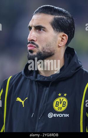 Allemagne. 05 novembre 2024. Ligue des champions de Fussball 4. Spieltag Borussia Dortmund - Sturm Graz AM 05.11.2024 im signal Iduna Park in Dortmund Emre Can ( Dortmund ) Foto : Revierfoto crédit : ddp Media GmbH/Alamy Live News Banque D'Images