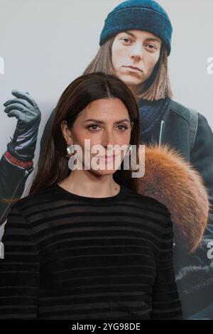 Madrid, Espagne. 06 novembre 2024. Bárbara Lennie assiste à la première de Verano en Diciembre au Capitol Cinema le 6 novembre 2024 à Madrid, Espagne. Crédit : Sipa USA/Alamy Live News Banque D'Images