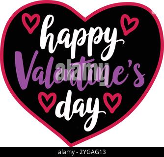 Illustration d'art vectoriel d'événement de bonne Saint-Valentin sur fond blanc Illustration de Vecteur