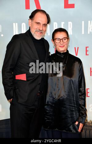 Thomas Loibl und Lisy Christl BEI der Premiere des Kinofilms Konklave im Delphi Filmpalast. Berlin, 06.11.2024 *** Thomas Loibl et Lisy Christl à la première du film Conclave au Delphi Filmpalast Berlin, 06 11 2024 Foto:Xn.xKubelkax/xFuturexImagex konklave 4053 Banque D'Images