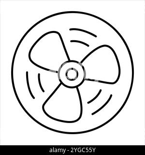 Icône plate simple représentant une maison avec des éléments amusants et ludiques incorporés. Le design est minimaliste, avec des lignes épurées et un gai, accueillant Illustration de Vecteur