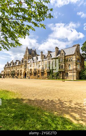 Oxford , Royaume-Uni - 5 juin 2024 : vue de la Christ Church Oxford University, Meadow Building, United Kingtom. Banque D'Images