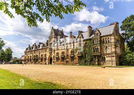 Oxford , Royaume-Uni - 5 juin 2024 : vue de la Christ Church Oxford University, Meadow Building, United Kingtom. Banque D'Images