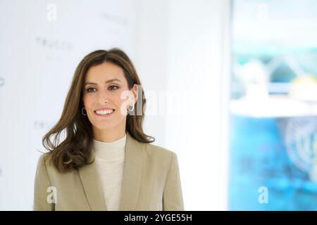 Madrid, Espagne. 07 novembre 2024. Ana Boyer présente la nouvelle collection 'Saude' de Trucco au magasin Amen le 7 novembre 2024 à Madrid, Espagne. Crédit : album/Alamy Live News Banque D'Images