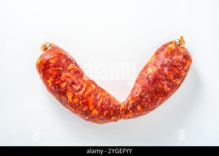 calabrese salami nduja, cuisine régionale italienne Banque D'Images