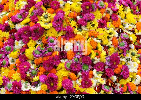 30 octobre 2024, Pune, Maharashtra, Inde, Mandai, les habitants de Pune affluent à Tulshibaug et Mahathma Phule Mandai pour Diwali Shopping. Banque D'Images