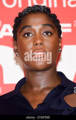 Roma, Latium. 07 novembre 2024. Lashana Lynch participe à la photocall du film le jour du Jackal à l'Hôtel équipé Regis Rome (Italie) 07 novembre 2024 crédit : massimo insabato/Alamy Live News Banque D'Images