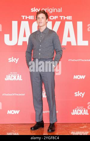 Rome, Italie. 07 novembre 2024. Le : Regis Rome Hotel, Rome, Italie, 07 novembre 2024, EDDIE REDMAYNE lors de la Photocall du film LE JOUR DU JACKAL le 7 novembre 2024 à l'hôtel Regis Rome, Rome, Italie pendant le jour du Jackal - News Credit : Live Media Publishing Group/Alamy Live News Banque D'Images