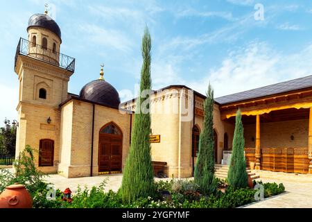 Mosquée-musée, mosquée Orifjonboy Masjid, Tachkent, Ouzbékistan. Orifjonboy Masjidi est un musée situé à Tachkent, dans la région de Tachkent. Ouzbékistan. L'Orifjonboy Banque D'Images