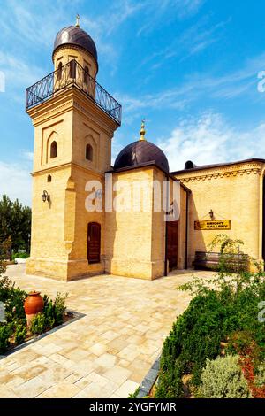 Mosquée-musée, mosquée Orifjonboy Masjid, Tachkent, Ouzbékistan. Orifjonboy Masjidi est un musée situé à Tachkent, dans la région de Tachkent. Ouzbékistan. L'Orifjonboy Banque D'Images