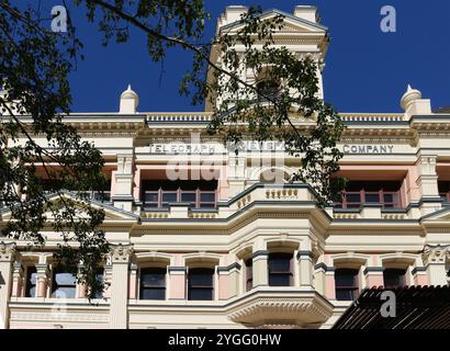 Heritage Telegraph Newspaper Company à Brisbane, Australie Banque D'Images