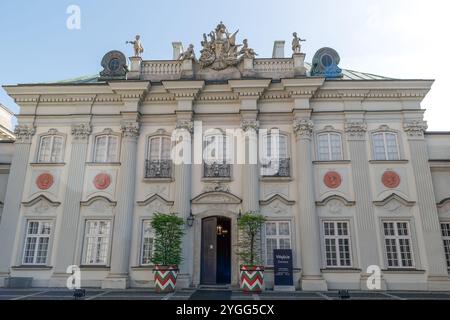 Le palais Copper-Roof. Musée du Château Royal. Varsovie, Pologne. Monument historique dans la vieille ville. Attractions. Banque D'Images