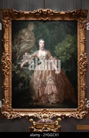 Madame de Pompadour de François Boucher, The Wallace Collection, à Londres. Banque D'Images