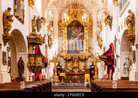 Église notre-Dame sous la chaîne. Prague, République tchèque, Europe Banque D'Images