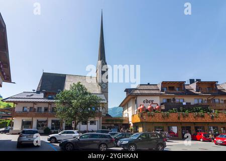 Maria Alm am Steinernen Meer, église Maria Alm à Pinzgau, Salzbourg, Autriche Banque D'Images