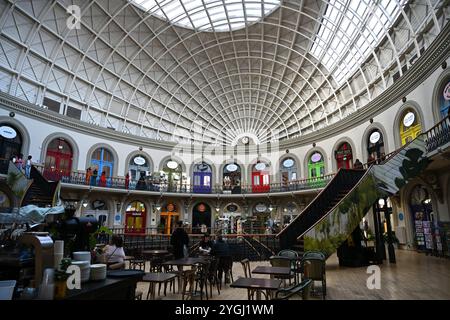 Leeds Corn Exchange, architecture victorienne, Call Lane, Leeds. West Yorkshire Banque D'Images