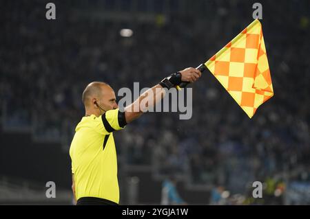 Rome, Rome, Italie. 7 novembre 2024. 4ème jour de l'UEFA Europa League entre S.S. Lazio VS F.C. Porto le 7 novembre 2024 au stade Olympique de Rome, italie (crédit image : © Stefano D'Offizi/ZUMA Press Wire) USAGE ÉDITORIAL SEULEMENT! Non destiné à UN USAGE commercial ! Banque D'Images