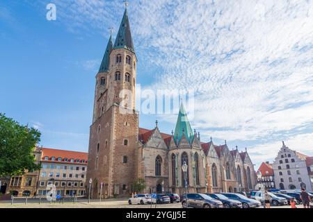 Braunschweig, Brunswick, église préparée Martini en basse-Saxe, Allemagne Banque D'Images