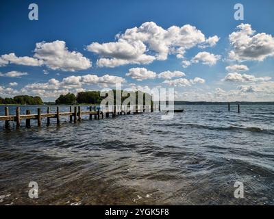 Fjords de Flensburg du côté danois Banque D'Images