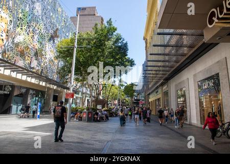 Brisbane, Queensland. 5 octobre 2024. Queen Street Mall, Brisbane. Crédit : Richard Milnes/Alamy Banque D'Images