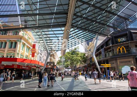 Brisbane, Queensland. 5 octobre 2024. Queen Street Mall, Brisbane. Crédit : Richard Milnes/Alamy Banque D'Images