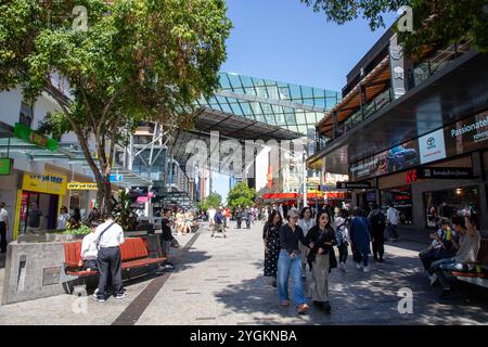 Brisbane, Queensland. 5 octobre 2024. Queen Street Mall, Brisbane. Crédit : Richard Milnes/Alamy Banque D'Images