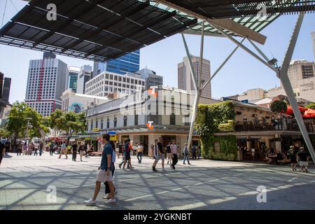 Brisbane, Queensland. 5 octobre 2024. Queen Street Mall, Brisbane. Crédit : Richard Milnes/Alamy Banque D'Images