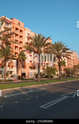 Appartements en bord de mer, King Abdullah Economic City, Arabie Saoudite. Pas DE MR ou PR Banque D'Images