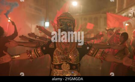 MONKEY MAN (2024), réalisé par DEV PATEL. Crédit : Thunder Road Pictures / album Banque D'Images