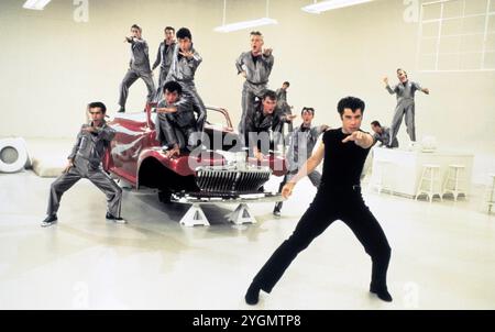 GREASE 1978 Paramount Pictures film musical avec John Travolta dans le rôle de Danny Zuko Banque D'Images