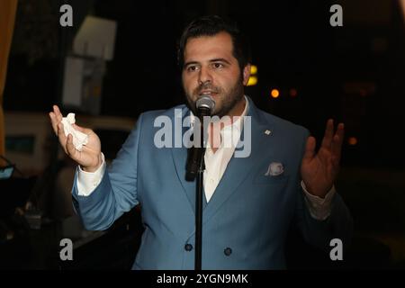 Sydney, Australie. 8 novembre 2024. Lancement du prochain album de Mark Vincent, Life is Beautiful au Verde Restaurant, 115 Riley Street, Darlinghurst. Crédit : Richard Milnes/Alamy Live News Banque D'Images