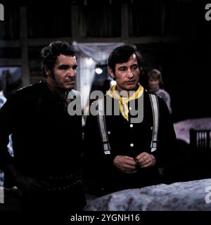 Pistolen-Jenny, Fernsehfilm, Deutschland, 1969, nach dem Drehbuch : Calamity Jane von James O'Hanlon, Régie : Alfred Weidenmann, Szene : Helmut Schmid und Siegfried Rauch Banque D'Images