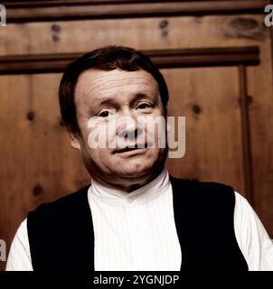 Hanns-Martin Schneidt, deutscher dirigeant, organiste, Portrait, vers 1980. Banque D'Images